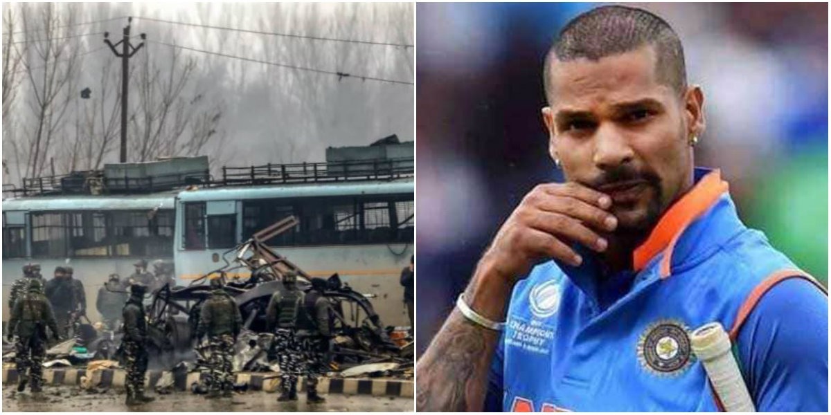 shikhar dhawan tweeted and paid tribute to all the martyrs of pulwama पुलवामा हमलें पर टीम इंडिया के गब्बर बोले, 'हमारी फौज लेगी शहादत का बदला'