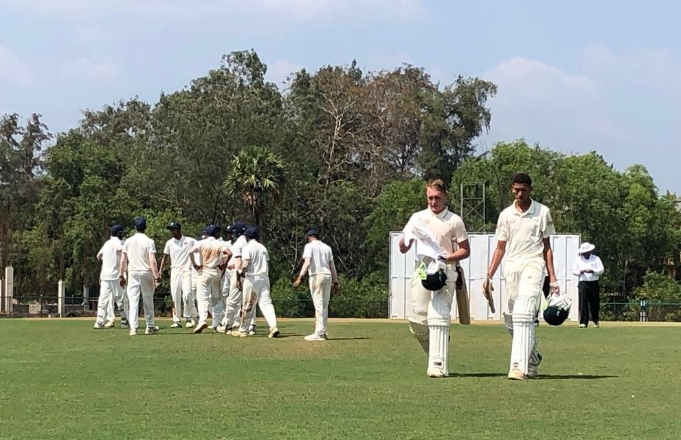 यूथ टेस्ट मैच के पहले दिन भारतीय अंडर-19 टीम ने साउथ अफ्रीका को 197 रन पर समेटा