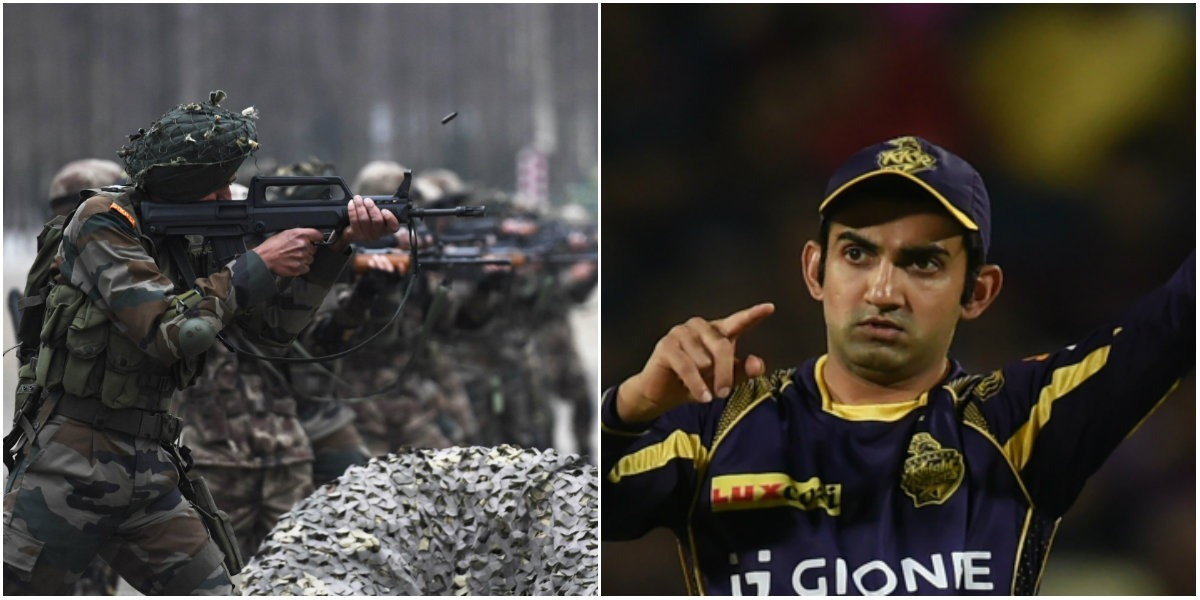 गौतम गंभीर बोले, 'मैं भारतीय सेना के साथ कंधे से कंधा मिलाकर खड़ा हूं'