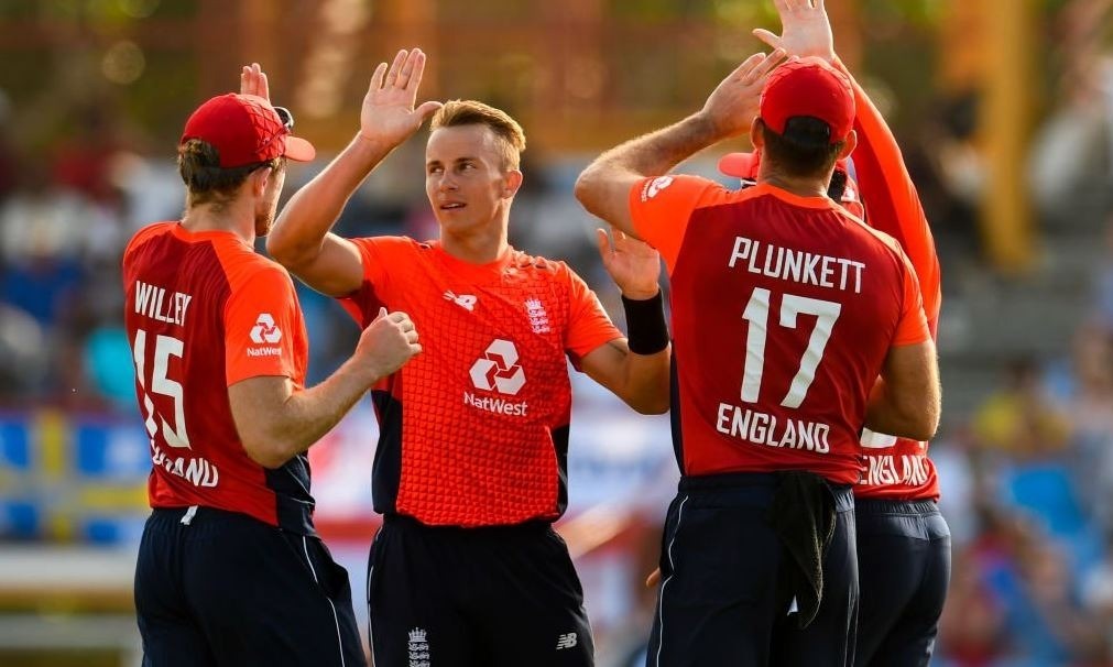 england beat west indies in first t20 how it unfolded पहले टी-20 मुकाबले में इंग्लैंड ने विंडीज को 4 विकेट से हराया