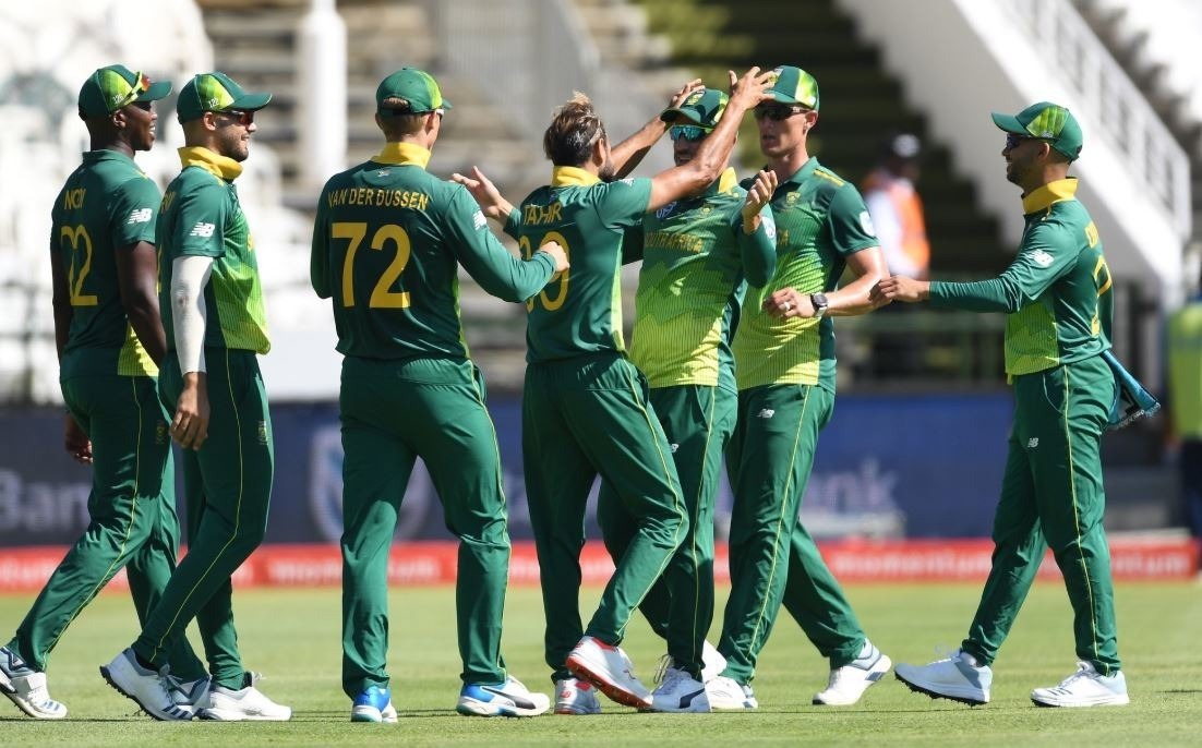 south africa complete 5 0 sweep after dls win आखिरी मुकाबले में साउथ अफ्रीका ने श्रीलंका को 41 रन से हराकर 5-0 से सीरीज किया अपने नाम