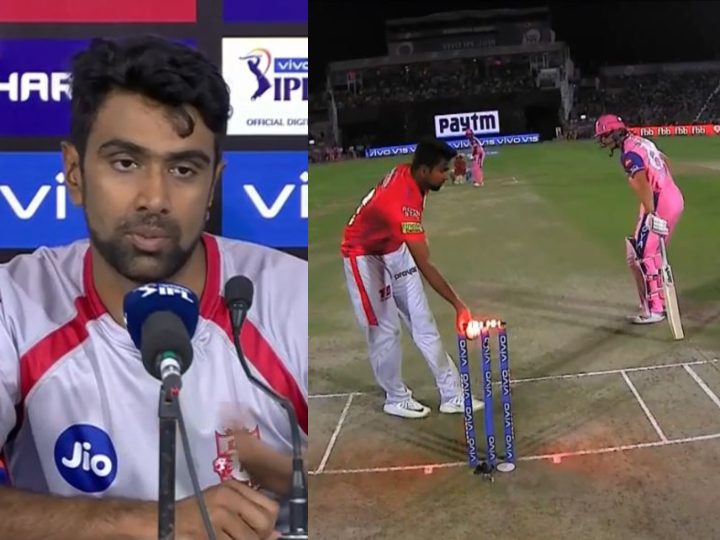 ipl 2019 jos buttler run out row my actions were within crickets rules says r ashwin बटलर रन आउट विवाद पर अश्विन ने कहा, मैंने जो किया खेल नियमों के मुताबिक किया