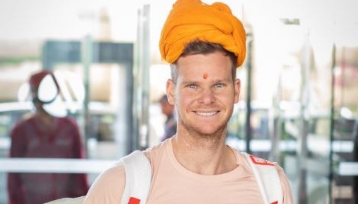 ipl 2019 steve smith checks into rajasthan royals camp IPL 2019: राजस्थान रॉयल्स के शिविर से जुड़े स्टीव स्मिथ