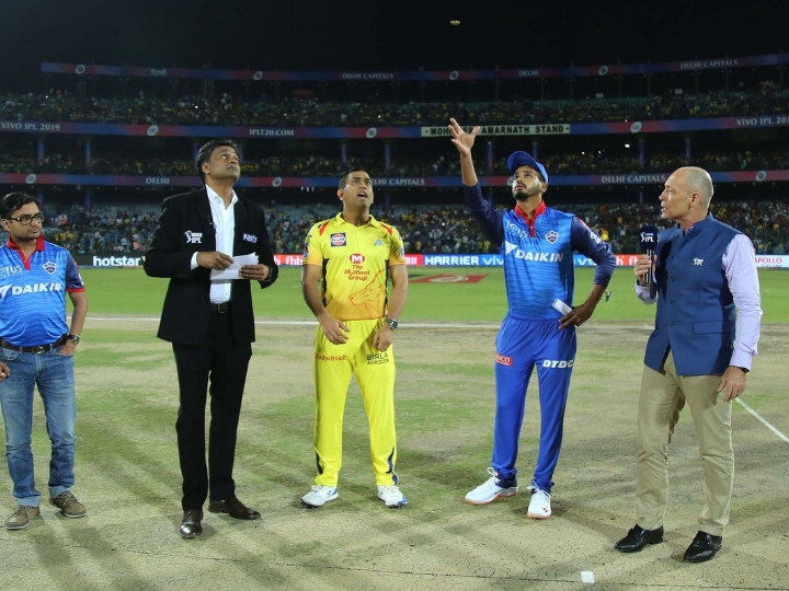 ipl 2019 dc vs csk delhi capitals win the toss and elect to bat first IPL 2019, DC vs CSK: दिल्ली कैपिटल्स के कप्तान श्रेयष अय्यर ने टॉस जीतकर लिया पहले बल्लेबाजी का फैसला