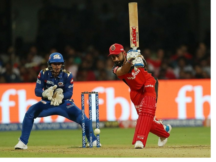 virat kohli become second cricketer in ipl history to complete 5000 runs RECORD RCB vs MI: आईपीएल इतिहास में 5000 रन बनाने वाले दूसरे बल्लेबाज़ बने विराट कोहली