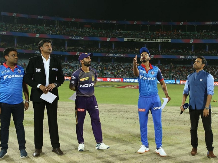 ipl 2019 dc vs kkr delhi capitals have won the toss and have opted to field IPL 2019, DC vs KKR: दिल्ली कैपिटल्स ने टॉस जीतकर चुनी पहले गेंदबाजी