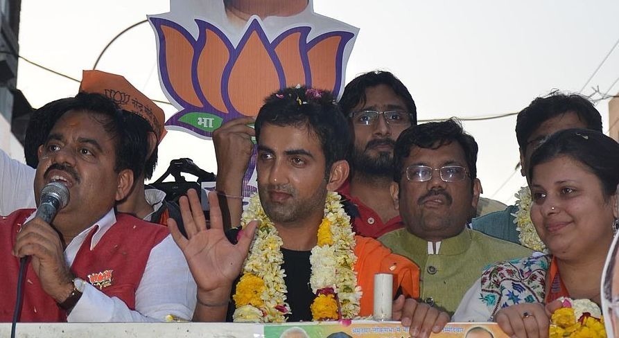 former cricketer gautam gambhir can contest on bjp ticket from new delhi lok sabha seat क्रिकेटर गौतम गंभीर नई दिल्ली सीट से बीजेपी के टिकट पर लड़ सकते हैं चुनाव!