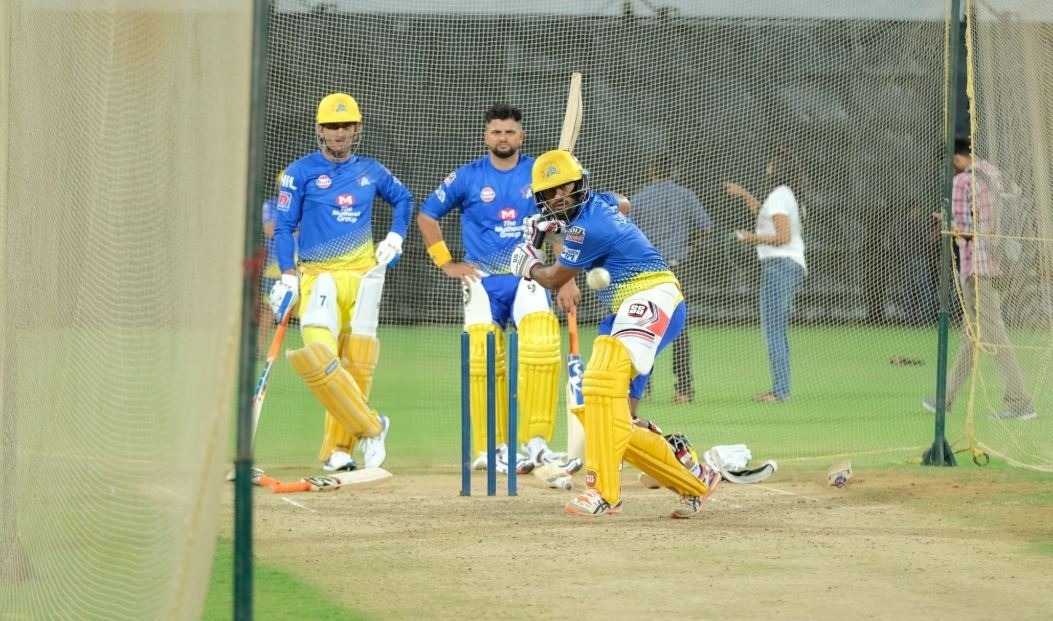 चेन्नई सुपरकिंग्स ने आईपीएल के लिए शुरू की तैयारी