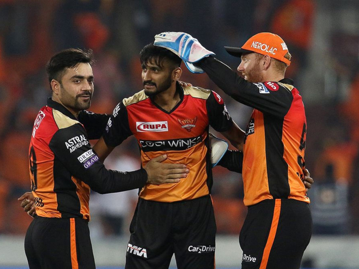 srh vs dc delhi capitals post 155 against sunrisers hyderabad SRH vs DC: खलील और भुवनेश्वर की धारदार गेंदबाज़ी, दिल्ली ने हैदराबाद को दिया 156 का लक्ष्य