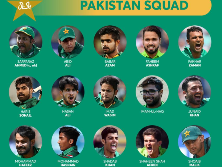 world cup 2019 pakistan cricket board announce 15 member world cup squad World Cup 2019: पाकिस्तान ने वर्ल्ड कप के लिए 15 खिलाड़ियों के नाम का किया एलान, आमिर बाहर, मलिक-हफीज़ अंदर