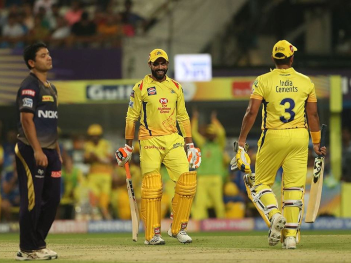 kkr vs csk chennai super kings beat kolkata knight riders by 5 wickets KKR vs CSK: ताहिर की फिरकी में फंसी केकेआर, रोमांचक मुकाबले में चेन्नई को मिली 5 विकेटों की जीत