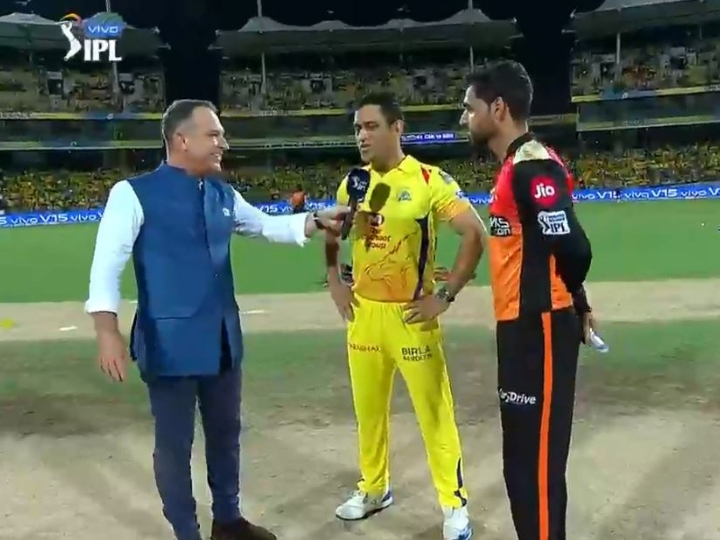 ipl 2019 csk vs srh 41th mtach chennai super kings have won the toss and have opted to field IPL 2019, CSK vs SRH 41th Match: चेन्नई ने टॉस जीतकर हैदराबाद को दिया पहले बल्लेबाजी का न्योता