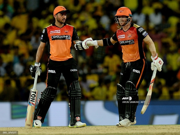 ipl 2019 david warner manish pandey power sunrisers hyderabad to 175 3 against chennai super kings IPL 2019: मनीष पांडे और वार्नर के अर्द्धशतक से हैदराबाद ने चेन्नई को दिया 176 रनों का चुनौतीपूर्ण लक्ष्य