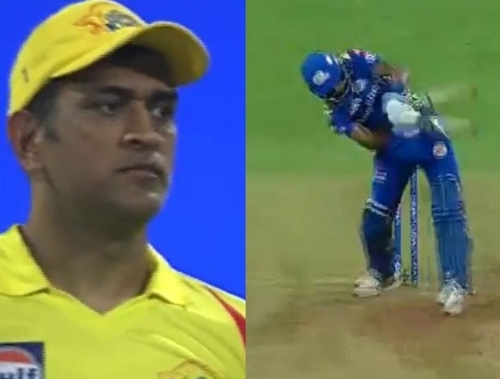 ipl 2019 special to hit helicopter shot with ms dhoni watching hardik pandya IPL 2019 MI vs CSK: धोनी के सामने हेलीकॉप्टर शॉट खेलने के बाद पांड्या ने कहा कुछ ऐसा!