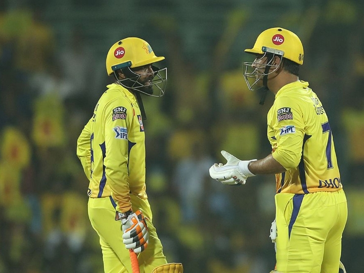 ipl 2019 csk vs rr ms dhoni reveals the reason behind his tactics against rr शुरुआती झटकों के बाद करना चहता था बड़ी साझेदारी: धोनी