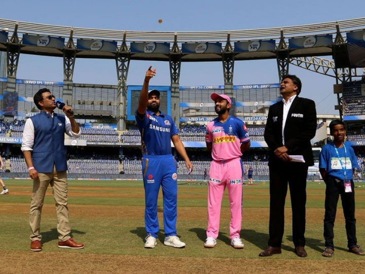 ipl 2019 rr vs mi toss report of rajasthan royals and mumbai indians match from wankhede stadium IPL 2019 RR vs MI: राजस्थान ने टॉस जीतकर स्टोक्स को किया बाहर, मुंबई के लिए रोहित की वापसी