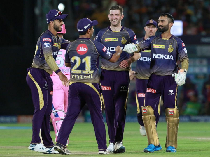 rr vs kkr ipl match highlights kkr stopped rajasthan royals on 139 steve smith make his fifty RR vs KKR: केकेआर की कसी हुई गेंदबाज़ी के चलते 139 रन ही बना पाई राजस्थान की टीम