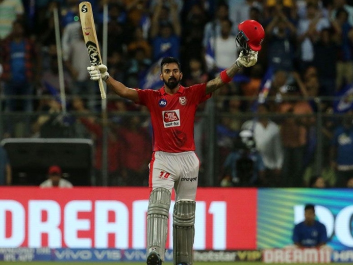 mi vs kxip kl rahul hits his first century in ipl against mumbai indians MI vs KXIP: वर्ल्ड कप टीम के एलान से पहले केएल राहुल ने IPL में जड़ा अपना पहला शतक, दावेदारी को किया मज़बूत