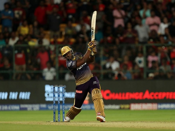 ipl 2019 kolkata knight riders beat royal challengers bangalore by five wicket IPL 2019: आंद्रे रसेल के तूफान में उड़ा आरसीबी, केकेआर को मिली पांच विकेट से रोमांचक जीत