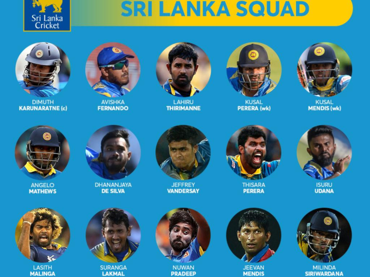 world cup 2019 sri lanka cricket board announce 15 member world cup squad World Cup 2019: श्रीलंका के 15 खिलाड़ियों के नाम का हुआ एलान, कप्तानी गंवाने वाले मलिंगा टीम में शामिल