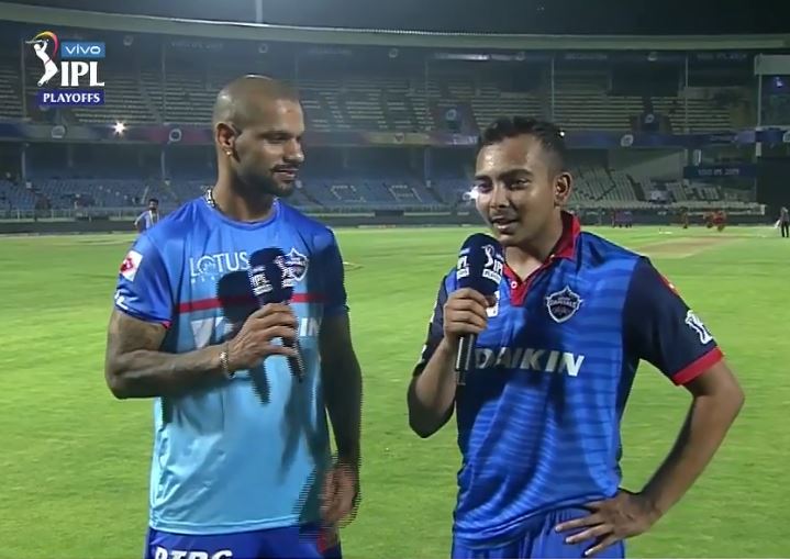 SRH vs DC: भुवनेश्वर के एक ओवर में पृथ्वी ने मारे 17 रन, कहा- यकीन था चांस ले सकता हूं