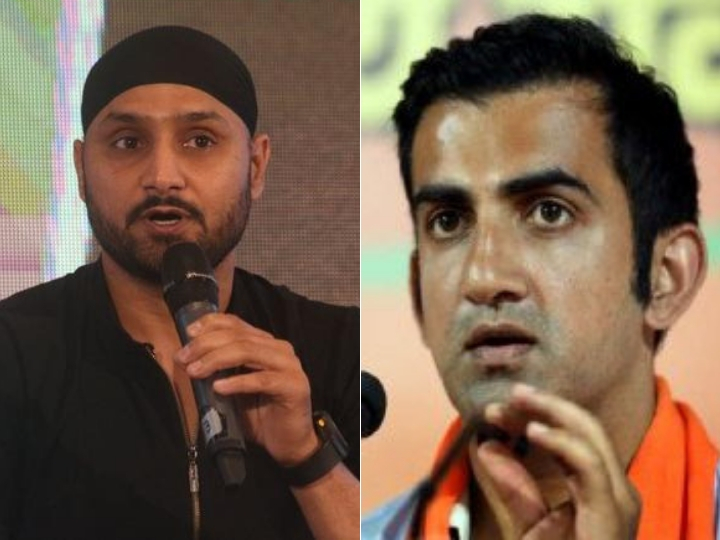 harbhajan comes out in support of gambhir amid aap bjp pamphlet war हरभजन सिंह ने कहा, 'गंभीर कभी किसी महिला के लिए अपशब्द नहीं बोल सकते'