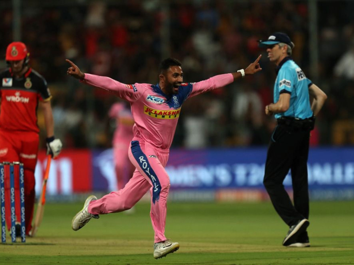 RCB vs RR: कोहली के तूफान और श्रेयस गोपाल की हैट्रिक के बाद बारिश की भेंट चढ़ा बैंगलोर-राजस्थान का मैच