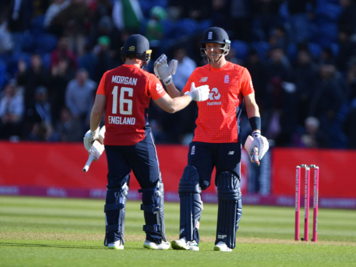 eng vs pak england beat pakistan by 7 wickets at cardiff कार्डिफ T-20, ENG vs PAK: मोर्गन के अर्धशतक से इंग्लैंड ने पाकिस्तान को 7 विकेट से दी मात