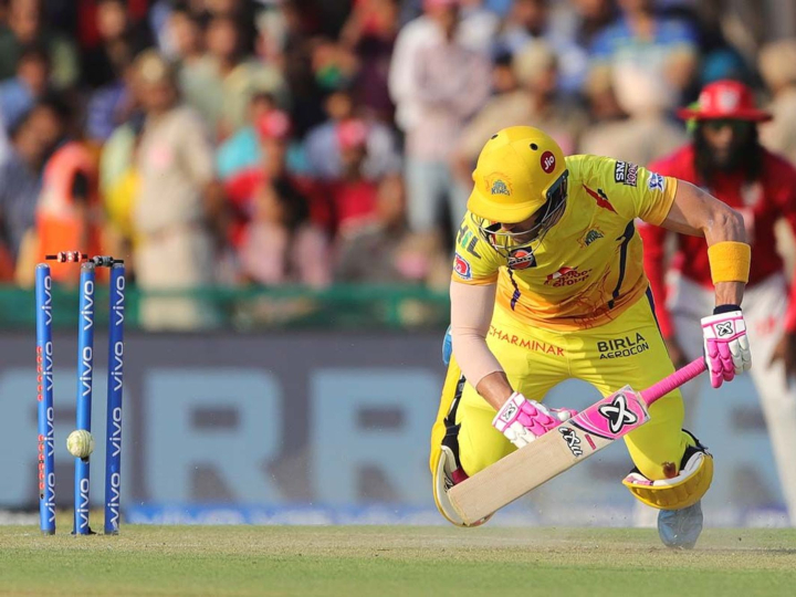 kxip vs csk chennai super kings post 170 runs agains kings xi punjab KXIP vs CSK: शतक से चूके प्लेसिस, चेन्नई ने पंजाब को दिया 171 रनों का टारगेट