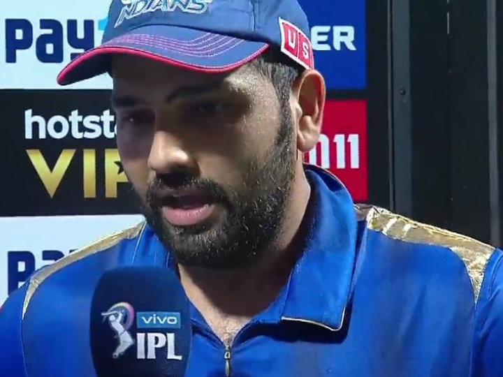 ipl 2019 mumbai indians captain rohit sharma statement after beating kolkata knight riders IPL 2019: KKR को हराकर रोहित शर्मा ने कहा- धीमी शुरुआत के बाद मज़बूत वापसी की आदत डाल ली है