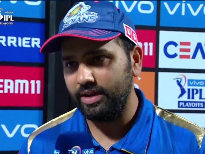 ipl 2019 csk vs mi mumbai indians rohit sharma statement after winning against chennai super kings IPL 2019: चेन्नई को हरा फाइनल में मुंबई, रोहित बोले- मुझे अपने खिलाड़ियों पर भरोसा है