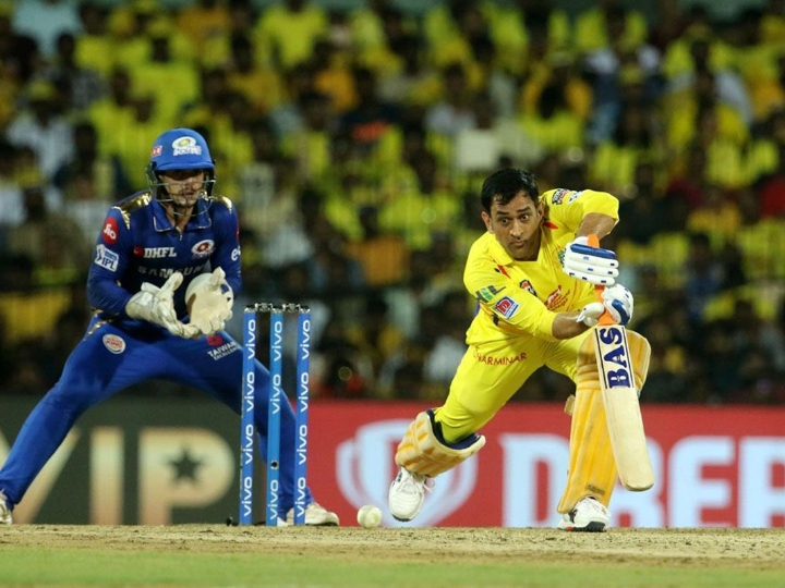 ipl 2019 mi vs csk qualifier 1 csk set 132 runs target against mumbai indians IPL 2019, MI vs CSK Qualifier-1: मुंबई इंडियंस की कसी हुई गेंदबाजी के आगे चेन्नई सुपरकिंग्स ने 20 ओवर में बनाए 131 रन