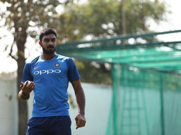 world cup 2019 vijay shankar vijay shankar injured while batting in the nets World Cup 2019: नेट प्रैक्टिस के दौरान चोटिल हुए भारतीय ऑलराउंडर विजय शंकर