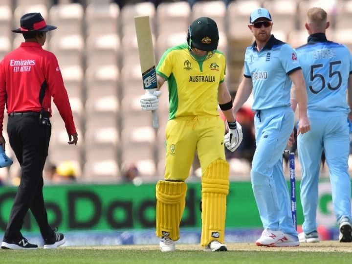 steve smith hundred sets up australia warm up win over england World Cup 2019: स्टीव स्मिथ के शतक से ऑस्ट्रेलिया ने प्रेक्टिस मैच में इंग्लैंड को 13 रनों से रौंदा