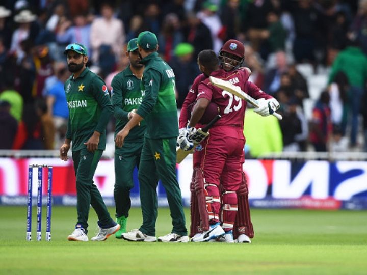 world cup 2019 pacers gayle power west indies to a thumping win over pakistan World Cup 2019: वेस्टइंडीज ने पाकिस्तान को 7 विकेट से चटाई धूल, विश्व कप में किया विजयी आगाज