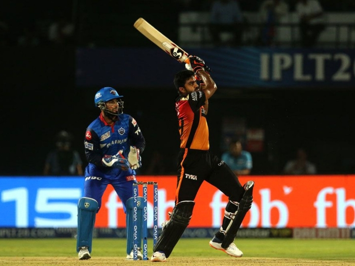 ipl 2019 the sunrisers hyderabad post a total of 162 8 against delhi capitals Eliminator IPL 2019 DC vs SRH: बल्लेबाज़ों के कमाल से हैदराबाद ने बनाए 162 रन