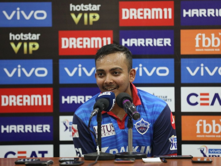 ipl 2019 youngster prithvi shaw says delhi capitals is ready for chennai super kings challenge in qualifier 2 IPL 2019: युवा स्टार पृथ्वी शॉ बोले, 'चेन्नई की चुनौती के लिए तैयार है दिल्ली'