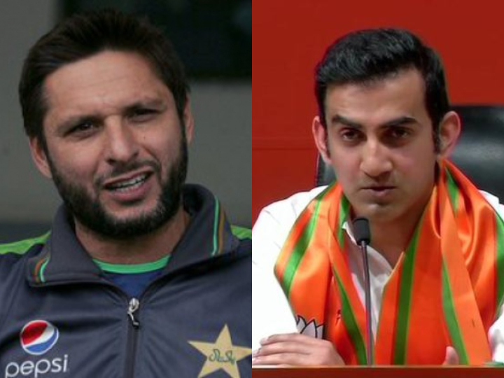 shahid afridi reaction on gautam gambhirs psychiatrist comment गंभीर के मनोचिकित्सक वाले बयान पर अफरीदी का पलटवार, कहा- उन्हें इलाज की जरूरत, पाकिस्तान आएं