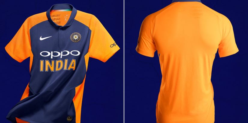 World Cup 2019: नई जर्सी में नज़र आए टीम इंडिया के खिलाड़ी, इंग्लैंड के खिलाफ होगी इस्तेमाल