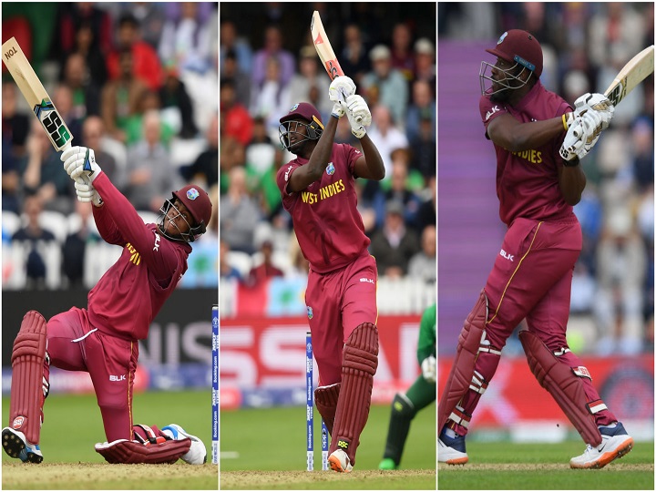 world cup 2019 top three longest hit sixes goes to windies only वर्ल्ड कप 2019: वर्ल्ड कप के तीन सबसे बड़े छक्के, वेस्टइंडीज के इन तीन बल्लेबाजों के नाम