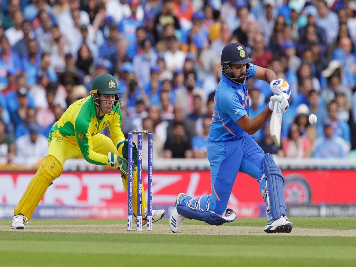 world cup 2019 rohit sharma breaks sachin tendulkars record of fastest runs against aussies वर्ल्ड कप 2019: कंगारुओं के खिलाफ सबसे तेज 2000 रन बनाने वाले बल्लेबाज बने रोहित शर्मा, तोड़ा सचिन का रिकॉर्ड