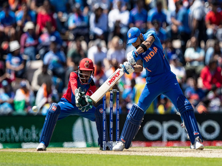 as indian captain virat kohli equals mohammad azharuddin record with 3rd successive world cup fifty CWC19: तीन फिफ्टी लगाकर विराट कोहली ने कप्तान के तौर पर अजहरुद्दीन के रिकॉर्ड की बराबरी की