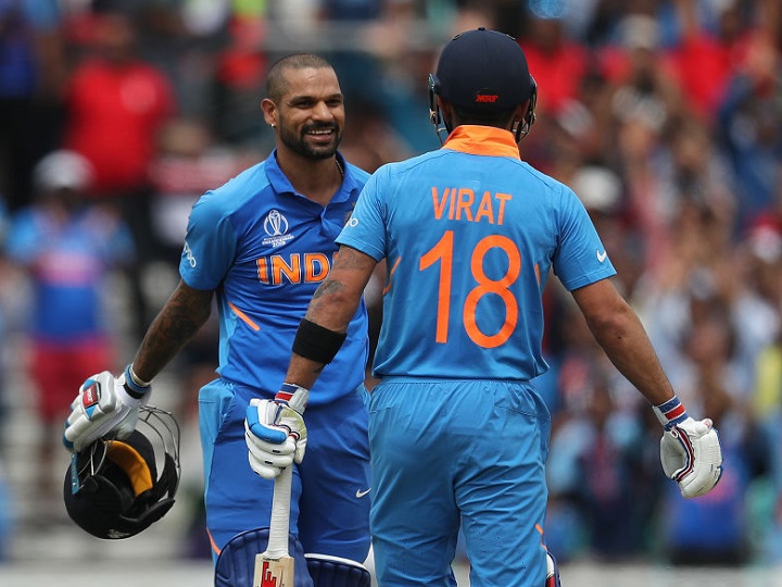 वर्ल्ड कप 2019: भारत ने ऑस्ट्रेलिया को दिया 353 रनों का लक्ष्य, धवन का शतक, कोहली और पांड्या की ताबड़तोड़ बल्लेबाजी