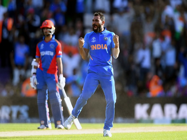 world cup 2019 ind vs afg shamis hat trick seals the deal india beat afghanistan by 11 runs वर्ल्ड कप 2019 IND vs AFG: हैट्रिक लेने वाले दुनिया के 10वें गेंदबाज बने शमी, चेतन शर्मा के बाद दूसरे भारतीय ने लिया हैट्रिक