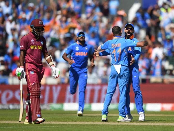 world cup 2019 india knocks west indies out extends unbeaten run World Cup 2019: सेमीफाइनल की दौड़ से बाहर होने वाली तीसरी टीम बनी वेस्टइंडीज