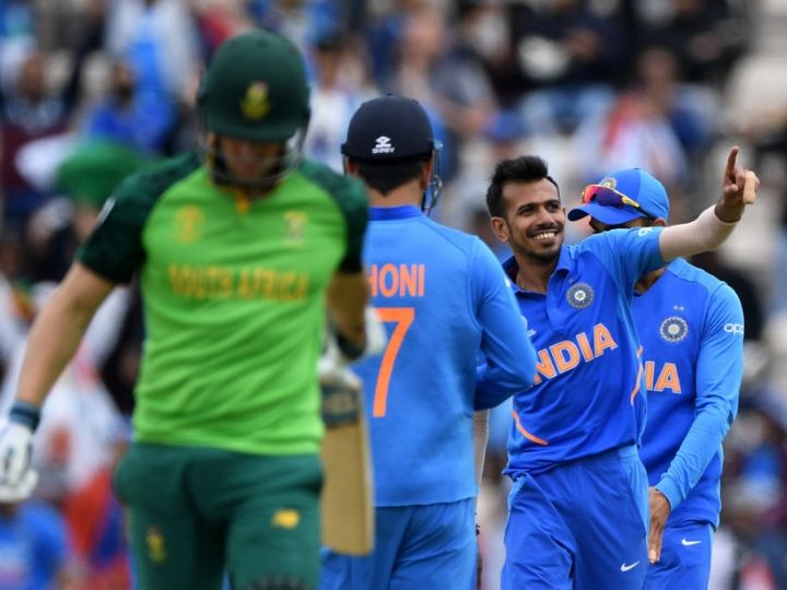 RECORD WC 2019 INDvsSA: अपने पहले विश्वकप मैच में ही युजवेन्द्र चहल ने रच दिया इतिहास!