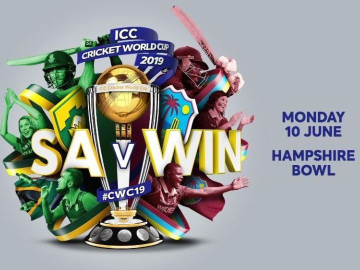 icc world cup 2019 sa vs wi live streaming when and where to watch south africa vs west indies live score telecast match World Cup 2019: जानिए कब और कहां खेला जाएगा साउथ अफ्रीका-वेस्टइंडीज के बीच विश्व कप 2019 का 15वां मुकाबला