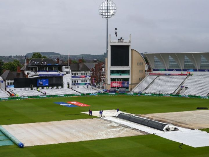 world cup 2019 india and new zealand match abandoned due to rain without a single ball World Cup 2019 India vs New Zealand: बिना एक भी गेंद फेंके रद्द हुआ भारत-न्यूज़ीलैंड मैच, बना अनचाहा रिकॉर्ड