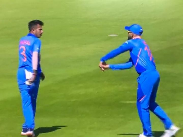 world cup 2019 kohli asked for a driveable ball to holder chahal made him drive World Cup 2019: विराट के जाल में फंसे विंडीज़ कप्तान, चहल को पहले ही बताया आगे क्या होने वाला है!