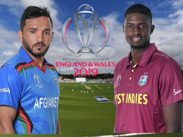 icc world cup 2019 wi vs afg live streaming when and where to watch indies vs afghanistan live score live score telecast match World Cup 2019: जानिए कब और कहां खेला जाएगा वेस्टइंडीज और अफगानिस्तान के बीच विश्व कप 2019 का 42वां मुकाबला